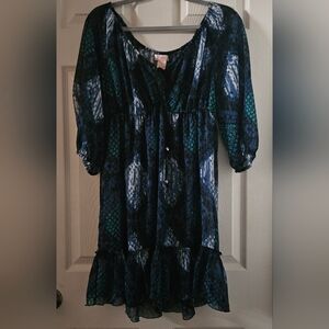 Candie's Nearly Sheer Mini Dress